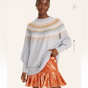 NWT J Crew Fair Isle Sweater